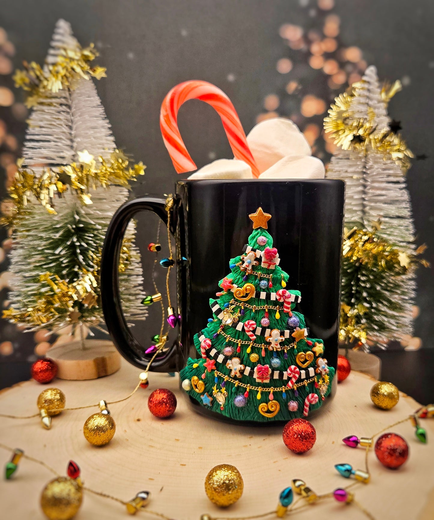 Christmas tree mug