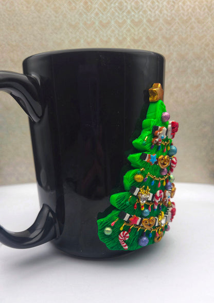 Christmas tree mug